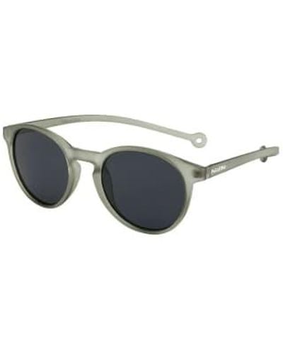 Parafina Eco Friendly Sunglasses Isla Matte Moss 100% Recycled Pet - Gray