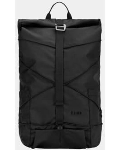 Elliker Dayle roll top backpack - Noir
