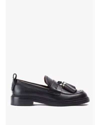 See By Chloé Womens Skyie Leather Flats In - Blu