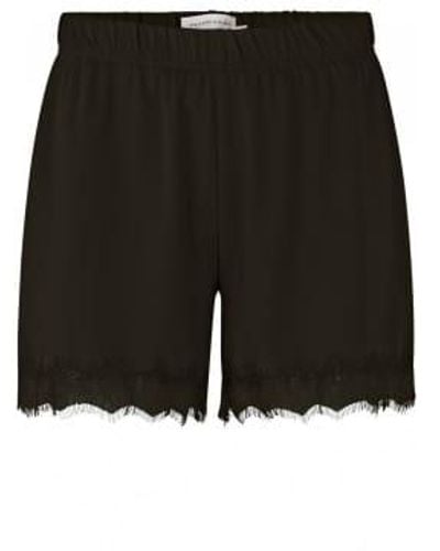 Rosemunde Billie Lace Loose Fit Shorts Col: 010 , Size: Xs Xs - Black
