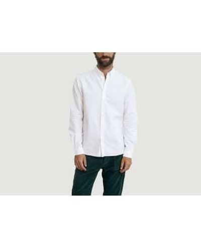Cuisse De Grenouille Camisa blanca oxford - Blanco