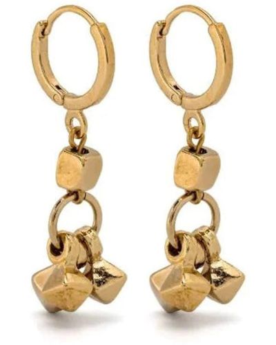 Isabel Marant Pendant Dangle Earrings - Metallizzato
