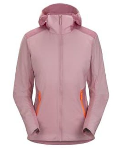 Arc'teryx Giacca Atom Leichtes Hoody Donna Bliss/ Spark - Pink