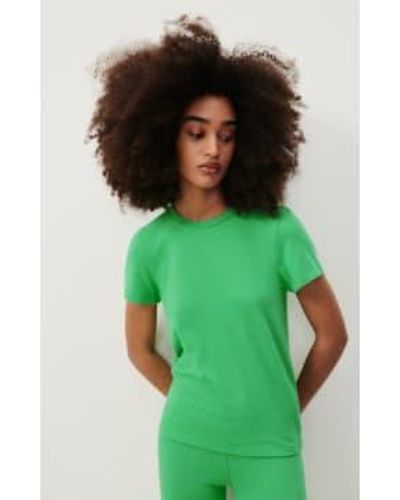 American Vintage Praid ypawood t-shirt - Vert