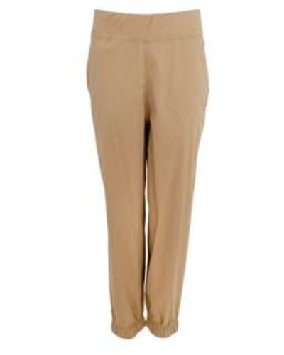 Anorak Colour Davina Trousers Cargos Sand Beige Cuff Xs/s - Natural