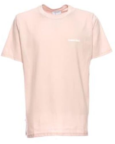 FAMILY FIRST Camiseta hombre símbolo rosa