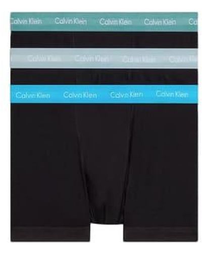 Calvin Klein Coton stretch trunks - Noir