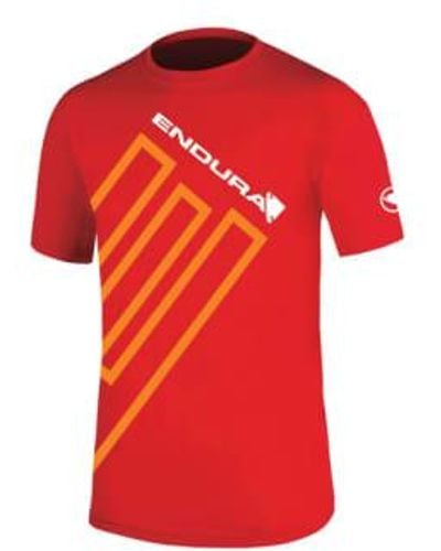 Endura E T-shirt Small - Red