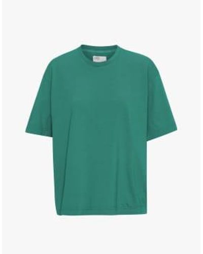 COLORFUL STANDARD Cs2056 t-shirts bio surdimensionnés en vert