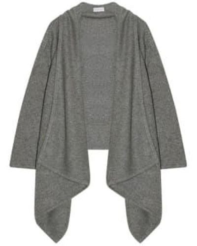 Cashmere Fashion Engage Kashmir Cardigan L/xl / - Gray