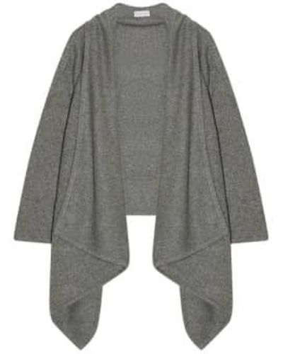 Cashmere Fashion Engage Kashmir Cardigan L/xl / - Gray
