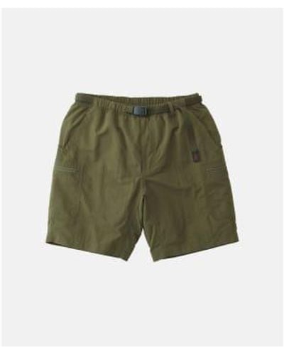 Gramicci Pantalones cortos utilidad nylon oliva profunda - Verde