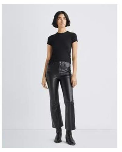 Rag & Bone Casey faux leather cortada slamar - Azul