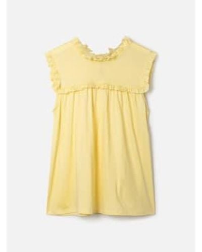 Thought Light Yellow Wst7067 Noemi ? And Organic Cotton Top