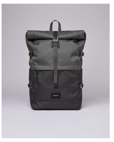 Sandqvist Multi Dark Bernt Backpack O/s - Grey