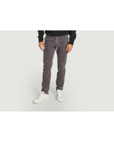 JAGVI RIVE GAUCHE City En Velour Pants - Nero