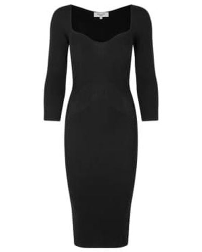 Rosemunde Body Con Wool Mix Dress S - Black