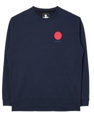 Edwin Japanese Sun Sweatshirt Heavy Felpa - Blue