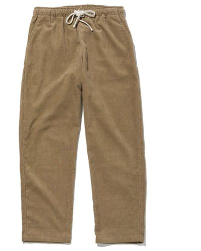 Battenwear Active Corduroy Lazy Pants - Natural