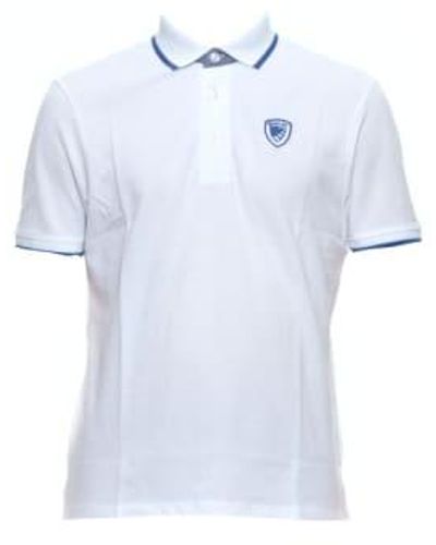Blauer Polo T Shirt For Man 24Sblut02205 006817 100