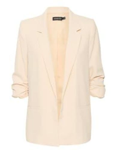 Soaked In Luxury Shirley Blazer - Natural