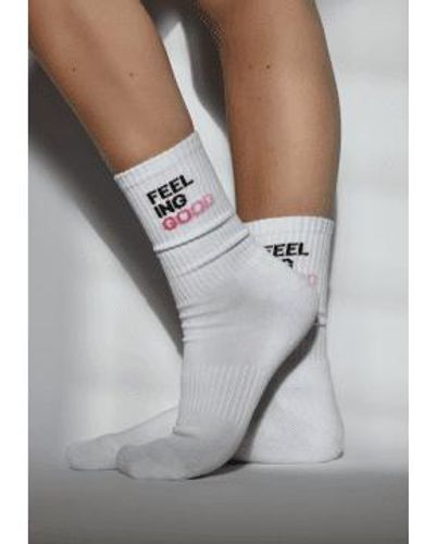 soxygen Feeling Good Classic Socks Ombre One Size, Adult - Gray