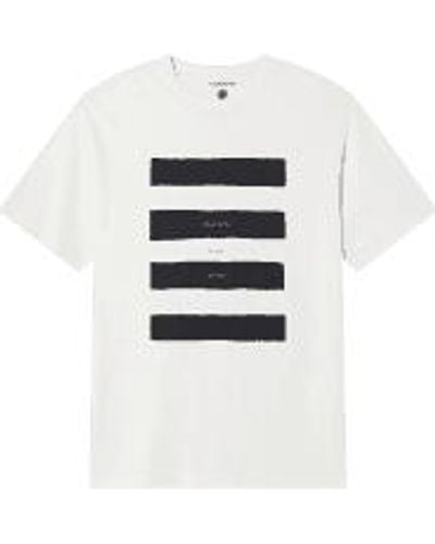 Thinking Mu Hello playa men imprimé t-shirt - Blanc