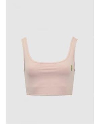 P.E Nation Pe Nation Womens All Around Sports Bra In Candy - Rosa