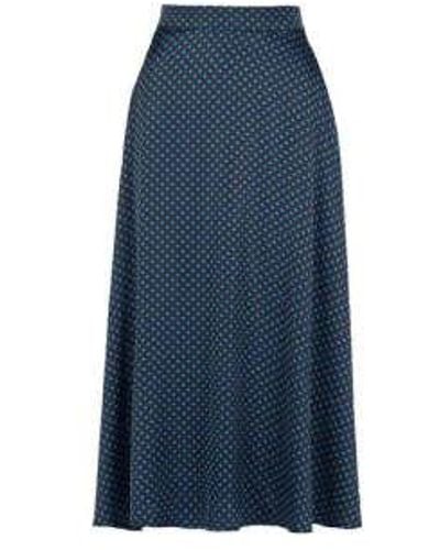 Anonyme Star Print Skirt - Blu