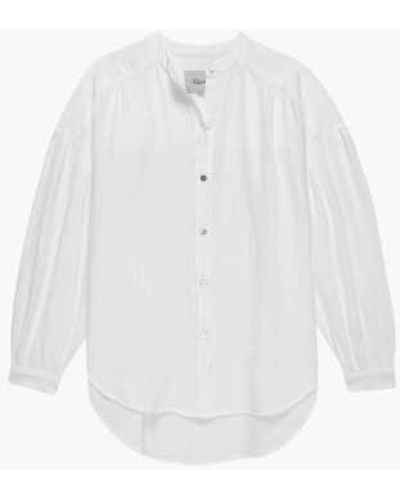 Rails Charlet organic cotton blouse - Blanc