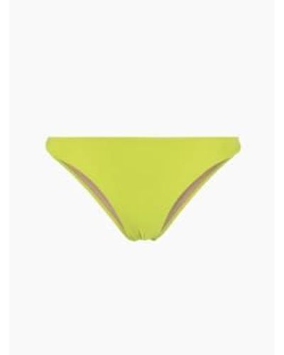 Lido Undici Low Waist Bikini Bottom S - Yellow