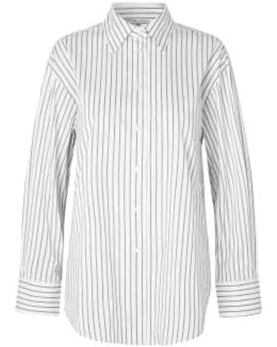 Second Female Soalon Classic Shirt Xsmall - White