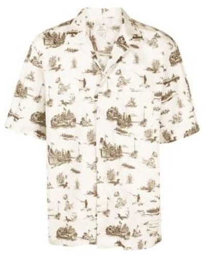 Woolrich Zavikon Short Sleeve Shirt Milky - Natural