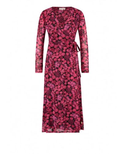 FABIENNE CHAPOT Natalia Dress Black/jazzy Pink - Red