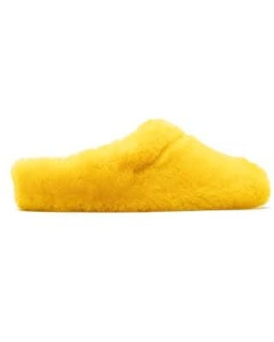 Tracey Neuls Slippers Limoncello Or Shearling Slippers - Giallo