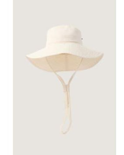 Soeur Tony Chalk Fisherman Hat One Size - Natural