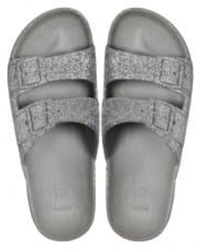 CACATOES Trancoso sandles en gris frío
