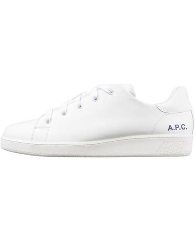A.P.C. Hide Sneaker White Shoes
