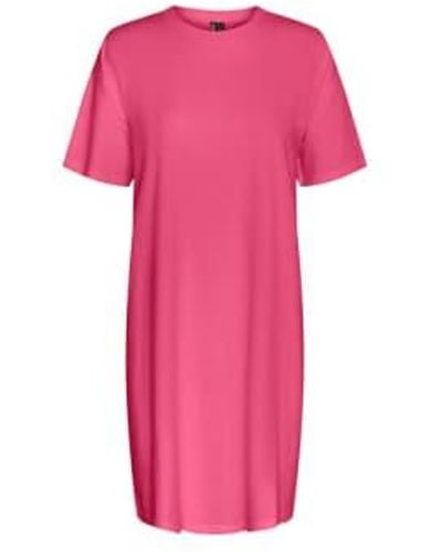 Pieces Pcria Hot Dress Xs - Pink