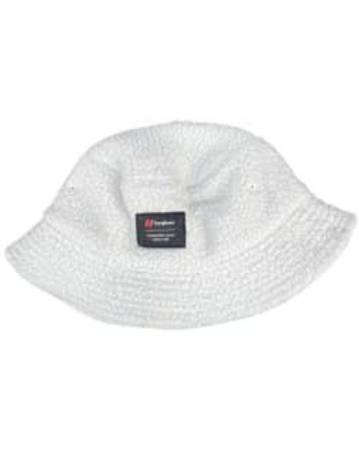 Berghaus Sherling Fleece Bucket Hat One Size - White