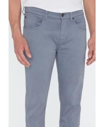 7 For All Mankind French Slimmy Tapered Luxe Jeans - Blu