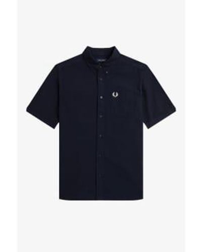 Fred Perry M5503 Camisa Oxford - Azul