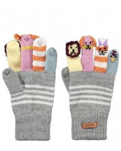 Barts Puppet Gloves Heather - Grey