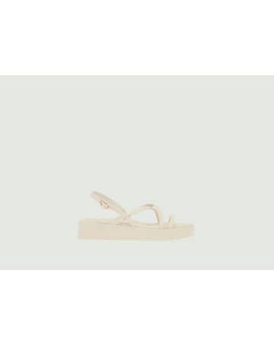 Ancient Greek Sandals Silia Sandal 39 - White