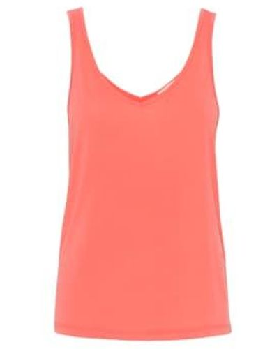 Soaked In Luxury Slcolumbine Tank Top Or Hot - Rosa