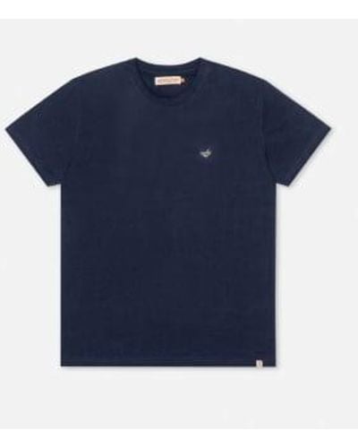 Revolution Melange 1343 Bre Regular T Shirt - Blue