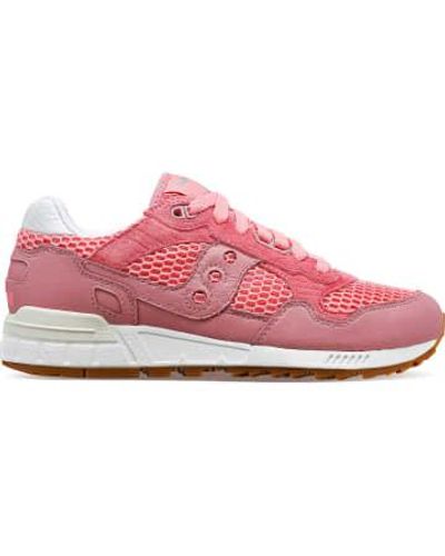 Saucony Light And White Shadow 5000 Shoes 37 - Pink