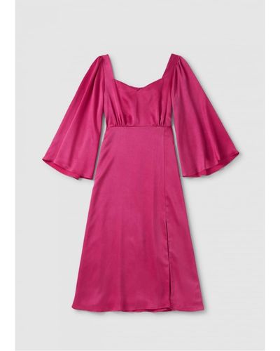 Olivia Rubin Womens Raphaela Flare Sleeve Dress In 1 - Rosa
