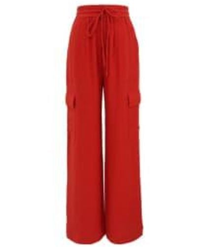 FRNCH Alena Trousers S - Red