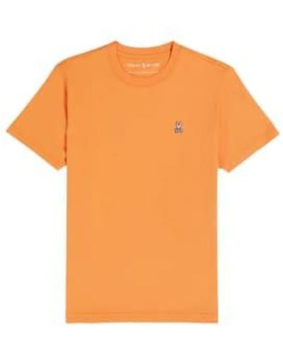 Psycho Bunny T-shirt S / Mock - Orange